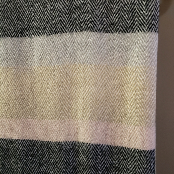 Isaac Mizrahi Striped Blanket Scarf - Picture 12 of 15